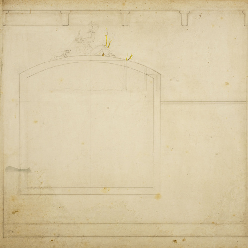 image for: Xavier Nogués - Finestral. Estudi preparatori per a la decoració mural del menjador de la casa de Ricard Crespo - Cap a 1927