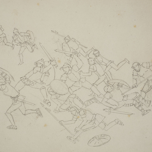 image for: Xavier Nogués - Falòrnia setzena (il·lustració per a «El patrañuelo» de Joan Timoneda) - 1940