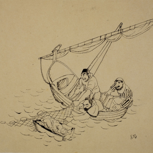 image for: Xavier Nogués - Falòrnia cinquena (il·lustració per a «El patrañuelo» de Joan Timoneda) - 1940
