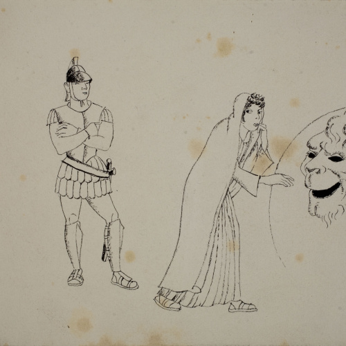 image for: Xavier Nogués - Falòrnia quarta (il·lustració per a «El patrañuelo» de Joan Timoneda) - 1940