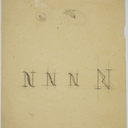 image for: Xavier Nogués - Quatre variants de la lletra N