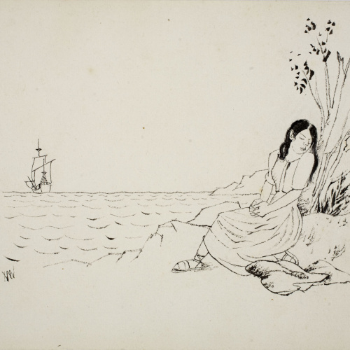 image for: Xavier Nogués - Falòrnia quinzena (il·lustració per a «El patrañuelo», de Juan Timoneda) - 1940