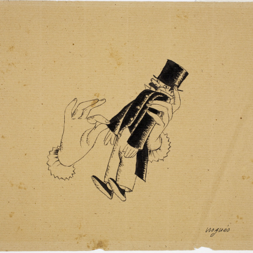 image for: Xavier Nogués - Finalment (il·lustració per a les «Sàtires» de Guerau de Liost) - Cap a 1927