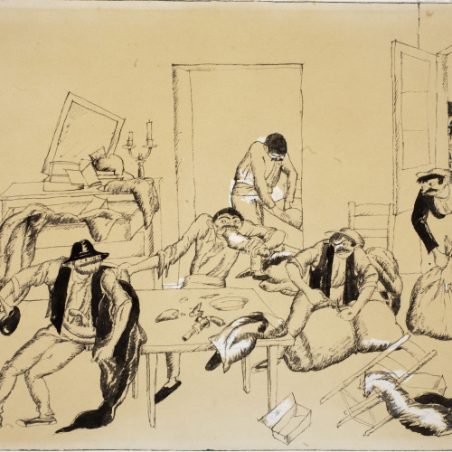 image for: Xavier Nogués - Afartar-se com un lladre - Cap a 1914-1919