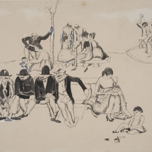 image for: Xavier Nogués - Matar el temps - Cap a 1914-1919