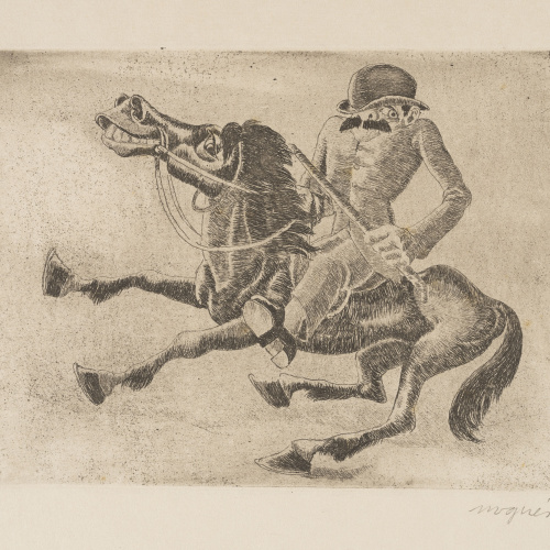 image for: Xavier Nogués - Cavall apocalíptic - 1938