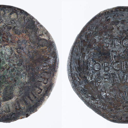image for: Calígula, emperador de Roma - Sesterci - 39-40