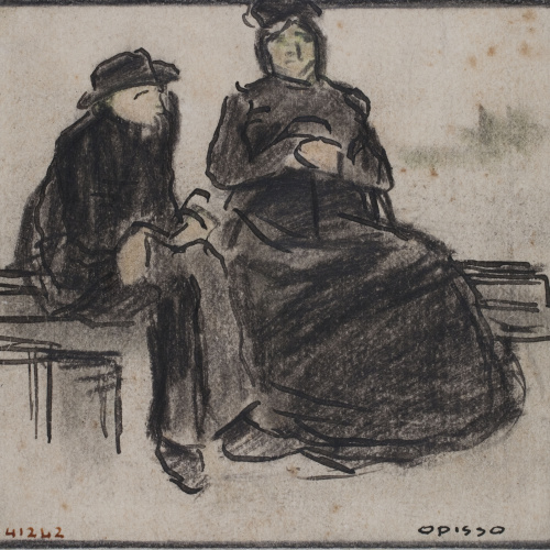 image for: Ricard Opisso - Reposant - 1897