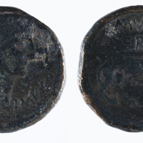 August, emperador de Roma - Unitat/semis (AE 24) - 27 aC – 14 dC image for: August, emperador de Roma - Unitat/semis (AE 24) - 27 aC – 14 dC