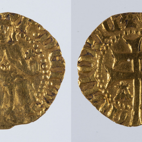 Pere III, rei de Catalunya-Aragó - octau de ral d'or - 1343-1387 image for: Pere III, rei de Catalunya-Aragó - octau de ral d'or - 1343-1387