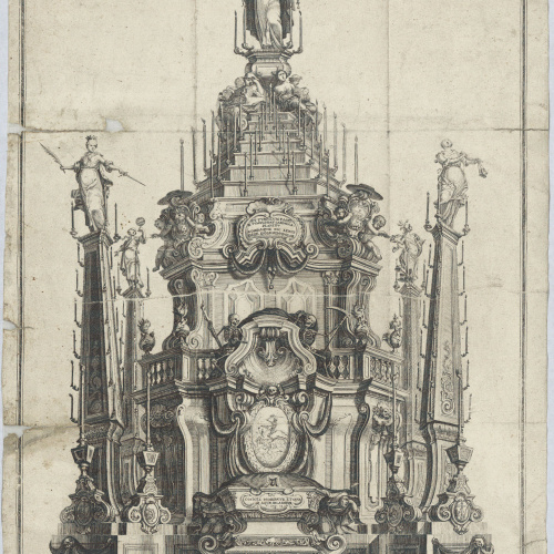 image for: Albert Borguny - Túmul de fra Tomàs Ripoll, mestre general de l&#039;orde de Predicadors, al convent de Santa Caterina de Barcelona - 1748