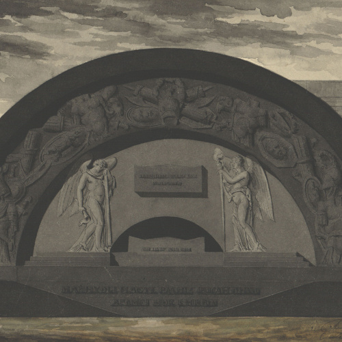 image for: Pau Rigalt - Projecte de cenotafi - Cap a 1830-1840