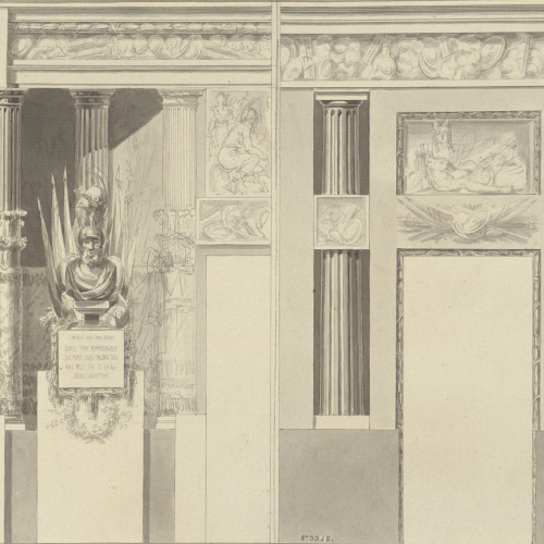 image for: Pau Rigalt - Projecte decoratiu per a saló - Cap a 1814-1830