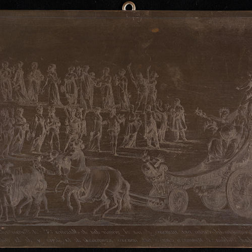 image for: Bonaventura Planella - Carro de l&#039;Himeneu (Màscara reial commemorativa de la primera nit de l&#039;estada de Carles IV i Maria Lluïsa de Parma a Barcelona) - 1802