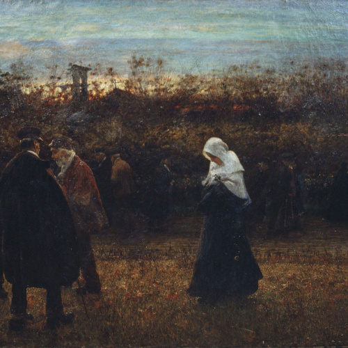 image for: Angelo dall'Oca - Fulles que cauen - Cap a 1896