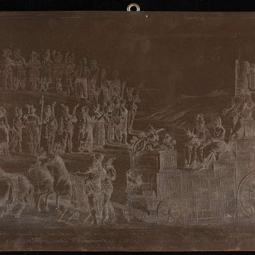 image for: Bonaventura Planella - Carro de l&#039;infant Alonso (Màscara reial commemorativa de la segona nit de l&#039;estada de Carles IV i Maria Lluïsa de Parma a Barcelona) - 1802