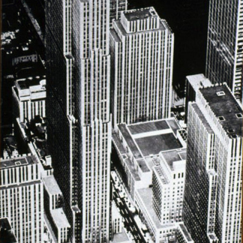 image for: Carles Fontserè - Plafó 107. 1930: els gratacels. Complex urbà del Rockefeller Center, al centre el RCA Building - 1955-1968