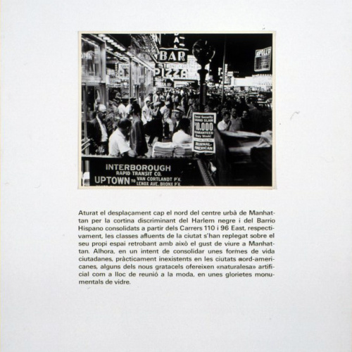 image for: Carles Fontserè - Plafó 127. 1984-90: projectes urbans. Times Square - 1955-1968