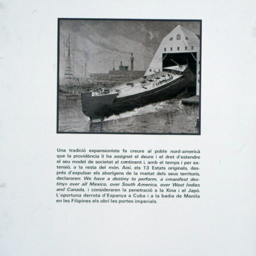 image for: Carles Fontserè - Plafó 63. 1898 Manifest Destiny: creuer de guerra Maine - 1984