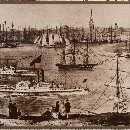 image for: Carles Fontserè - Panoràmica de Nova York vist des de Brooklyn Heigts - 1984