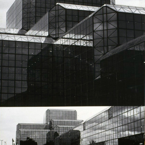 image for: Carles Fontserè - Plafó F-G. Detall Palau Jacob K. Javits Center - Cap a 1986