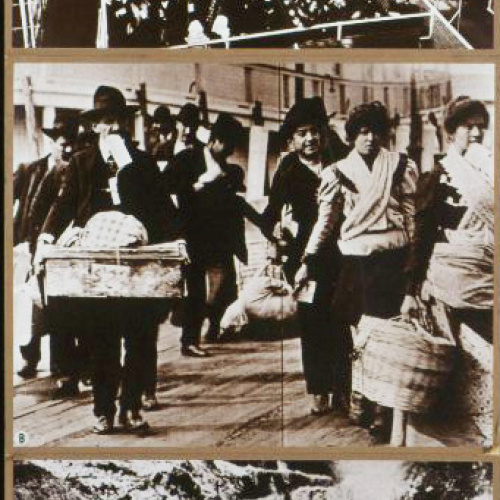 image for: Carles Fontserè - Plafó 60. Els immigrants - 1984