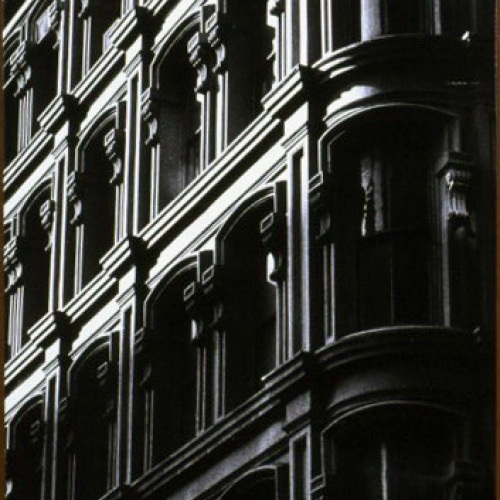 image for: Carles Fontserè - Plafó 121. Reconciliació de l'arquitectura: detall de la façana d'un edifici - 1955-1968