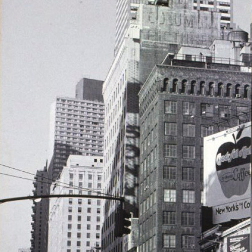 image for: Carles Fontserè - Plafó C. Gratacels al carrer 52 - Cap a 1986