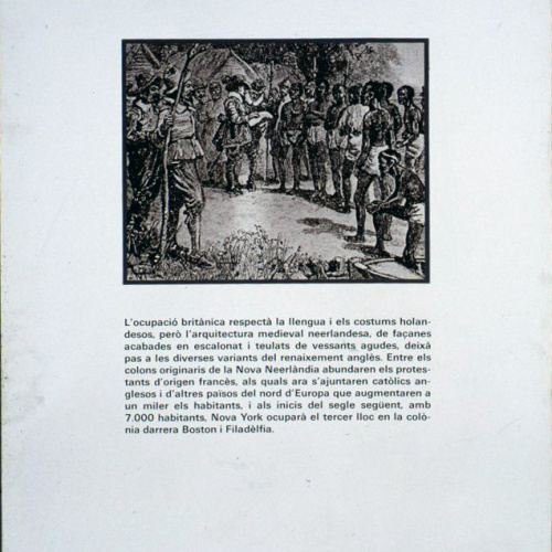 image for: Carles Fontserè - Plafó 11. Nova York 1664: compra i venda d'esclaus - 1984