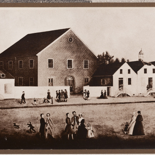 Carles Fontserè - John Street amb la Wesley Chapel - 1984 image for: Carles Fontserè - John Street amb la Wesley Chapel - 1984