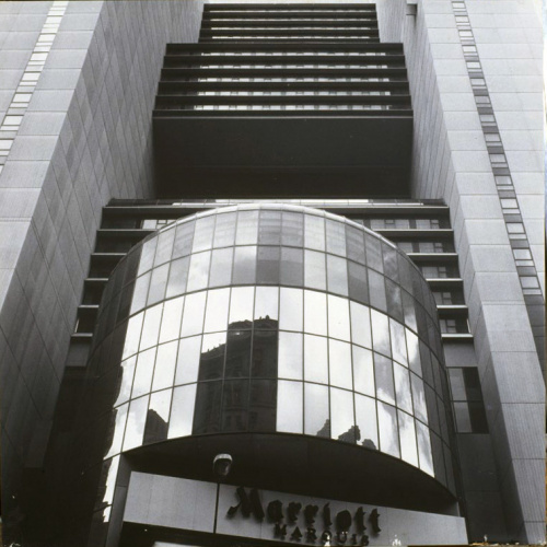 Carles Fontserè - Plafó A. Façana de l'hotel Marriot Marquis - Cap a 1986 image for: Carles Fontserè - Plafó A. Façana de l'hotel Marriot Marquis - Cap a 1986