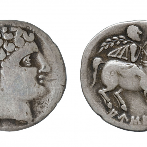 image for: Ausesken - Denari d&#039;Ausesken - Segona meitat del segle II aC
