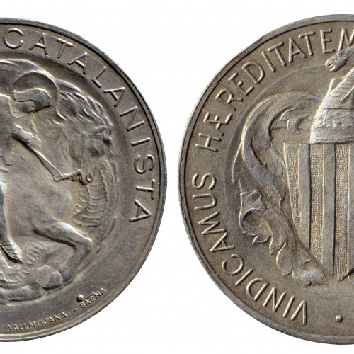 image for: Juli Vallmitjana - Unió Catalanista (5 pessetes) - 1900