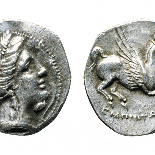 image for: Emporion - Dracma d&#039;Emporion - Finals del segle III aC