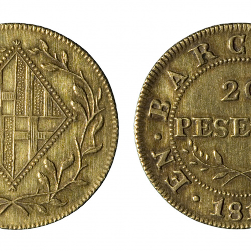 image for: Ocupació francesa - 20 pessetes - 1812