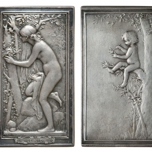 image for: Jean-Baptiste Daniel-Dupuis - El niu - Cap a 1899