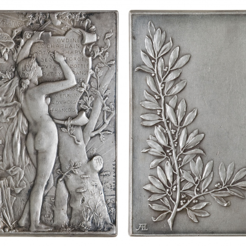 image for: Alphonse Eugène Lechevrel - Homenatge als gravadors francesos - 1891 (?)