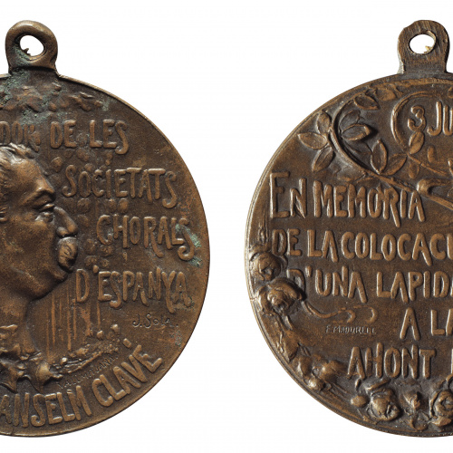 image for: Joan Solà - Col·locació d&#039;una làpida en memòria de Josep Anselm Clavé - 1906