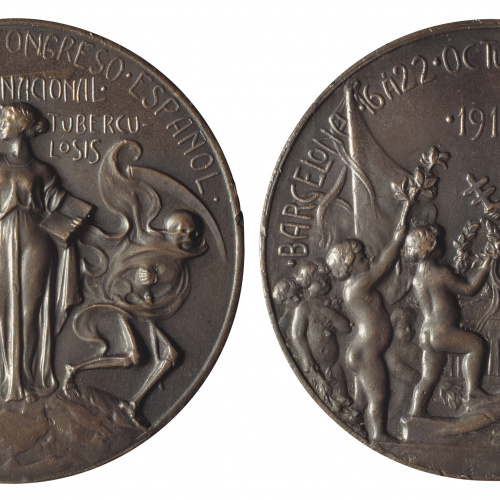 image for: Antoni Alsina - Primer Congrés Espanyol Internacional de Tuberculosi - 1910