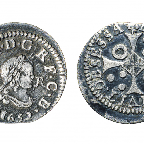 image for: Lluís XIV de França - 10 rals - 1652