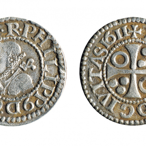 image for: Felip III de Castella - Mig croat - 1611