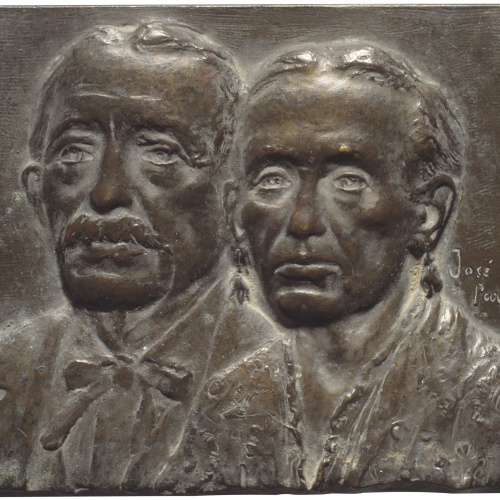 image for: Josep Clarà - Retrat d'un home i una dona - 1904