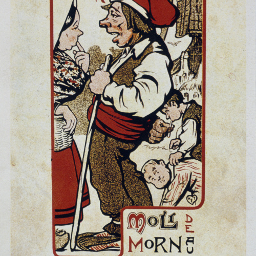 image for: Gaietà Cornet - Paper de fumar Molí de Mornau - 1902