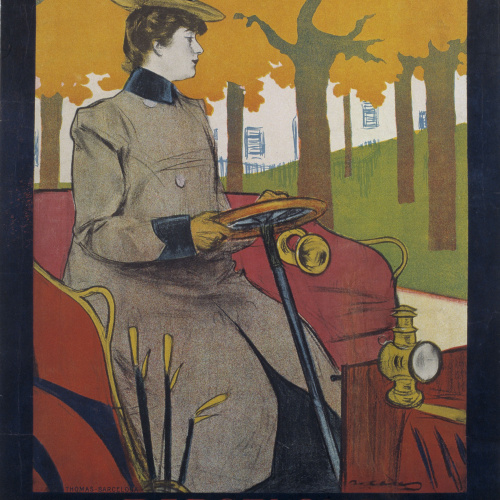 image for: Ramon Casas - Auto-Garage Central - 1901