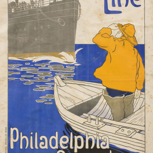 image for: Henri Cassiers - American Line. Philadelphia-Queenstown-Liverpool - 1900