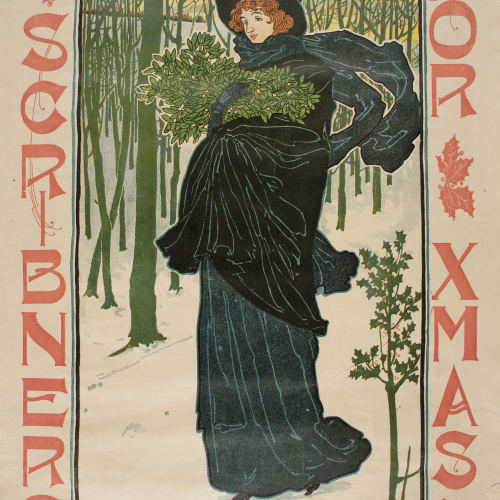image for: Louis John Rhead - Scribners for Xmas - 1895