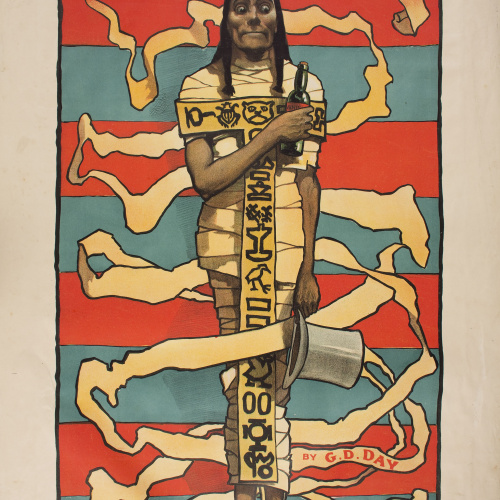 image for: John Hassall - The Mummy - Cap a 1895