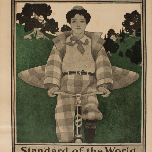 image for: Maxfield Parrish - Columbia Bicycles - 1896