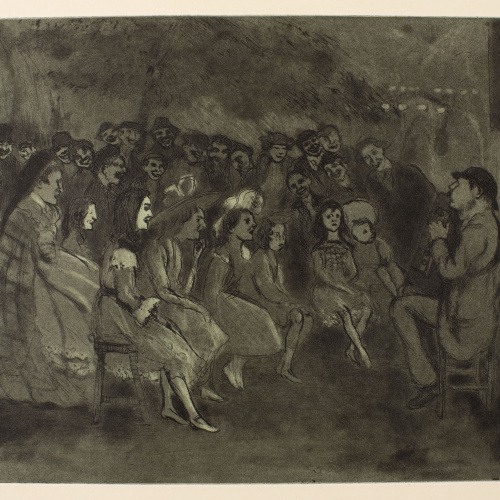 image for: Joaquim Sunyer - Le guignol - 1900