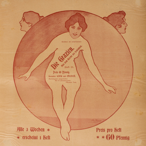 image for: W. Werner - Die Grazien - Cap a 1890-1910